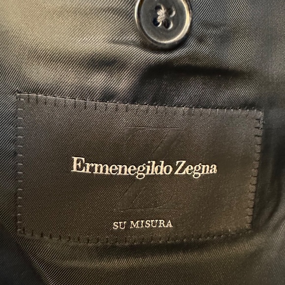 Ermenegildo Zegna (Su Misura) Trofeo Men's 100% Wool Suit - Picture 4 of 16